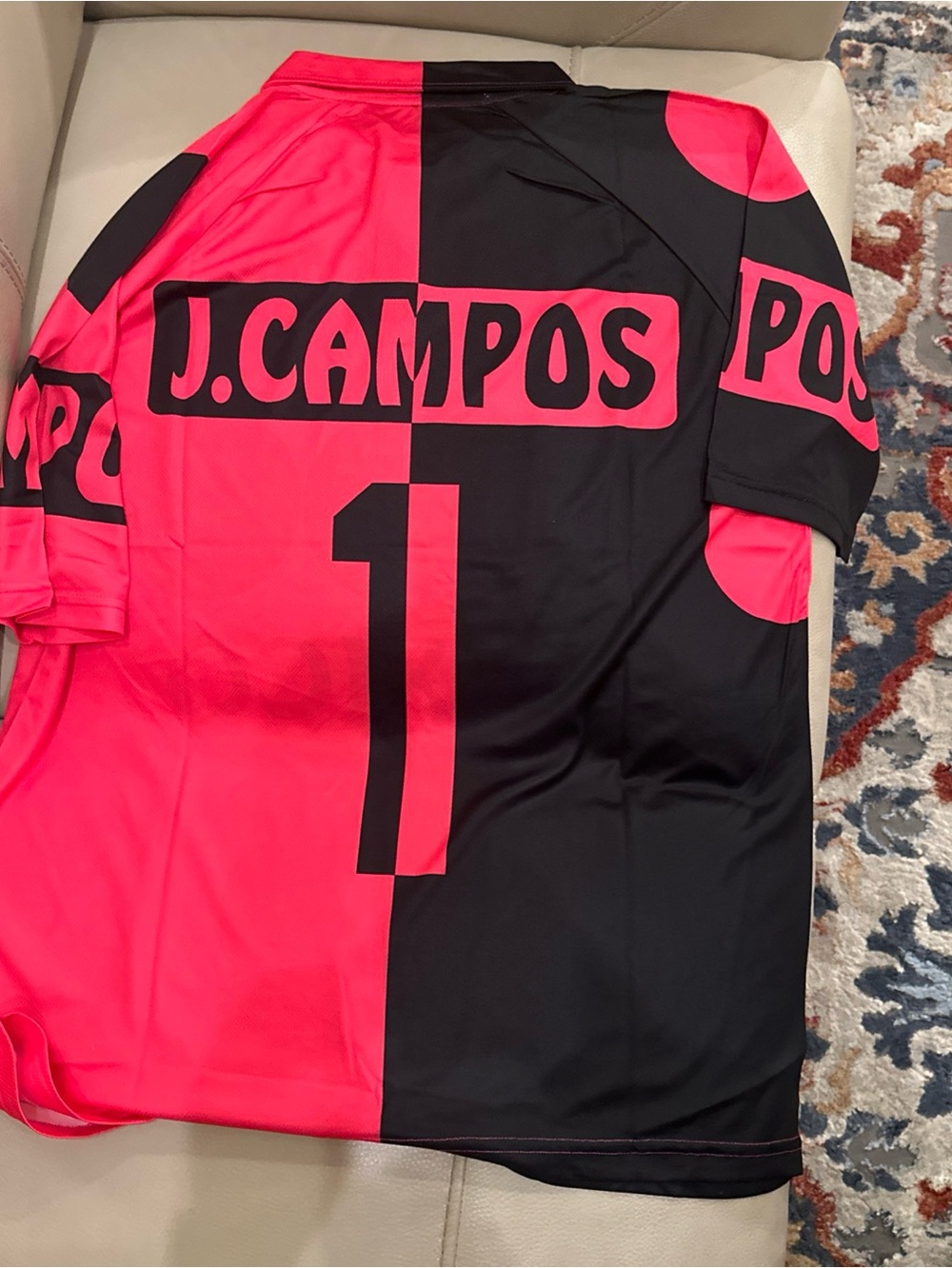 Jorge Campos # 1- RETRO MÉXICO 1994- SOCCER Jersey  Fits  —XL Slim fit